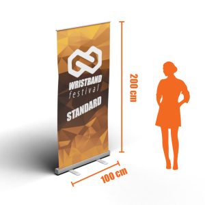 roll-up nyomtatás 100x200 cm