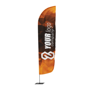 beachflag nyomtatás convex